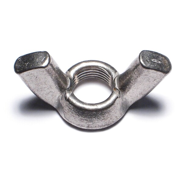 Midwest Fastener Wing Nut, 1/2"-20, Stainless Steel, 3 PK 33814 - main